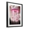 Stupell Industries Glam UFO with Pink Beams Framed Print Under Glass, design by Sasha